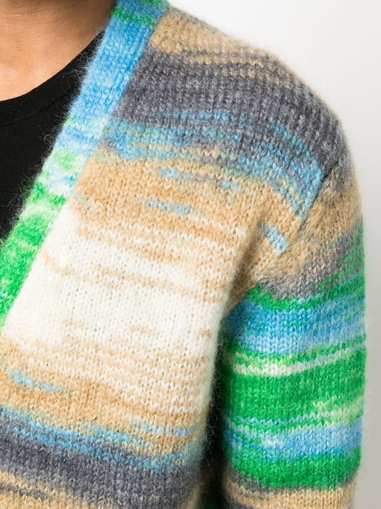 Blue Knitted Sunset Cardigan