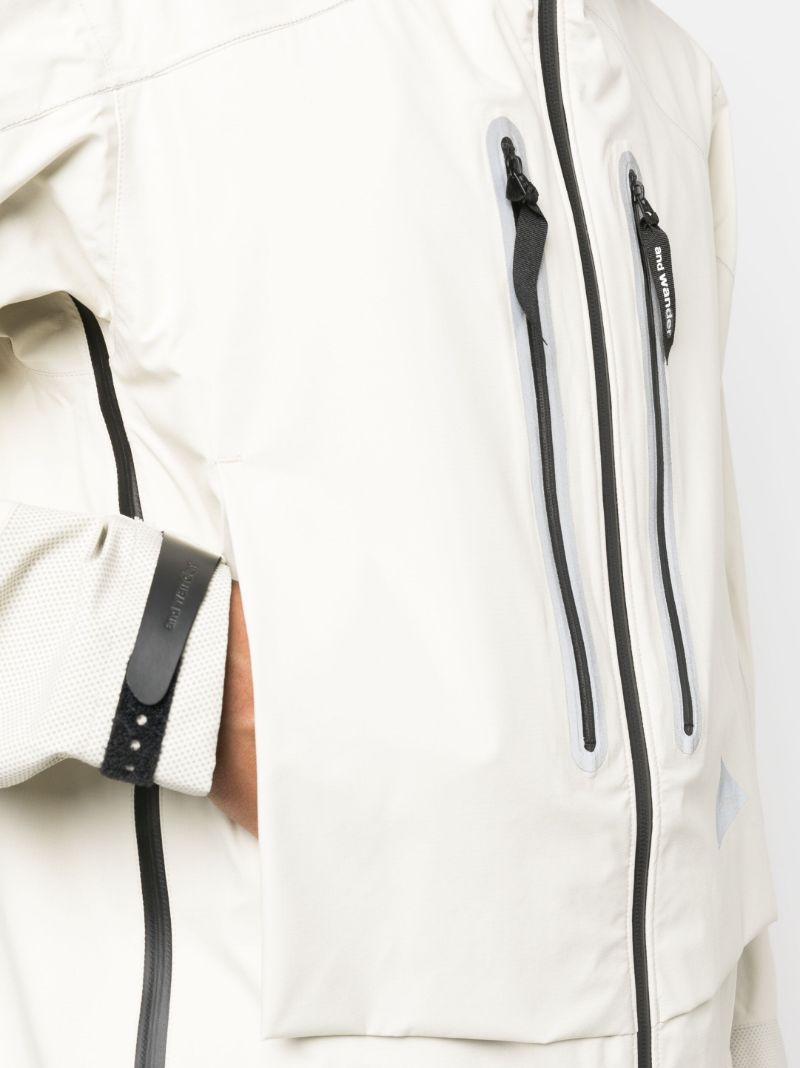 White Pertex Shield Rain Jacket