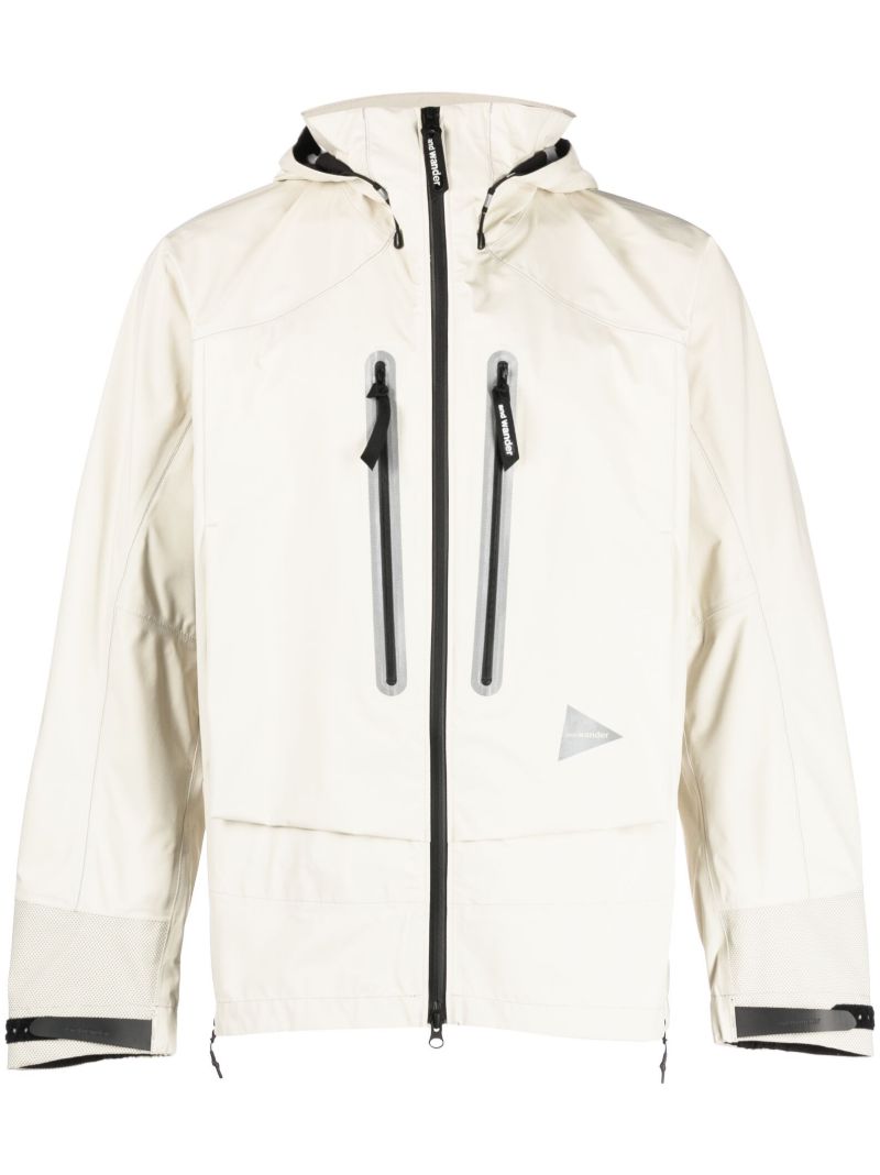 White Pertex Shield Rain Jacket