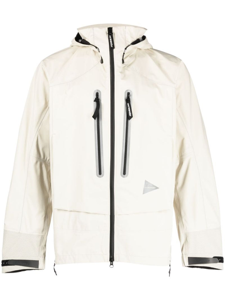 White Pertex Shield Rain Jacket