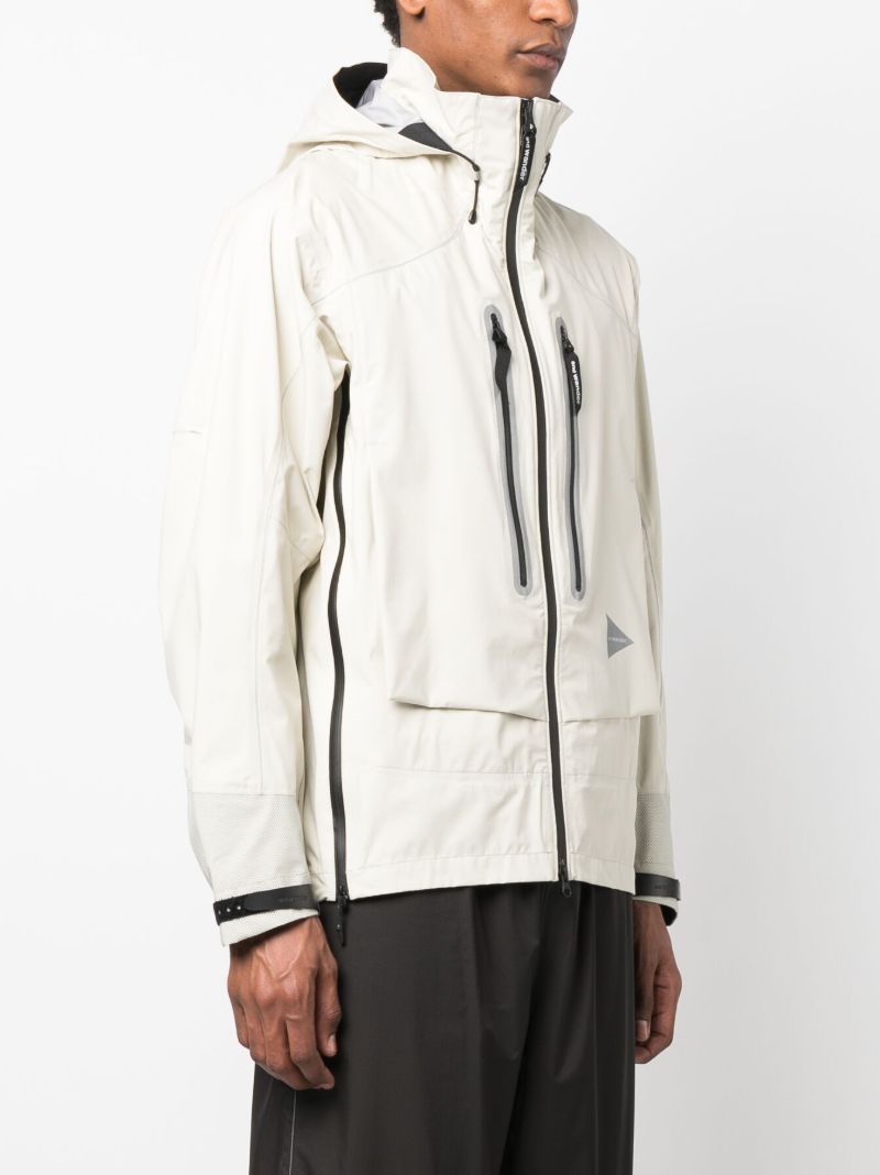 White Pertex Shield Rain Jacket