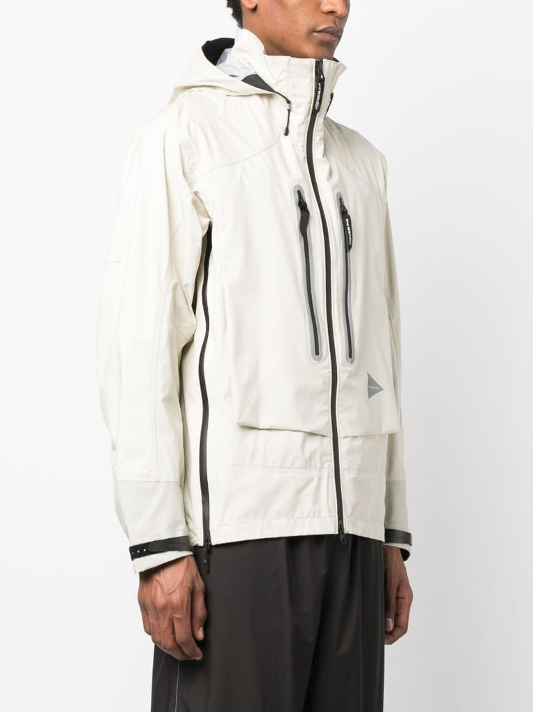 White Pertex Shield Rain Jacket