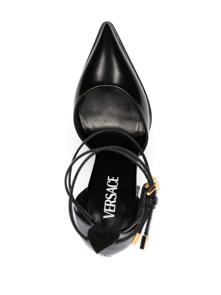 Black Aevitas 160 Platform Leather  Pumps