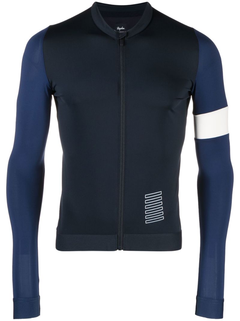 Blue Pro Team Long Sleeve Training Jersey