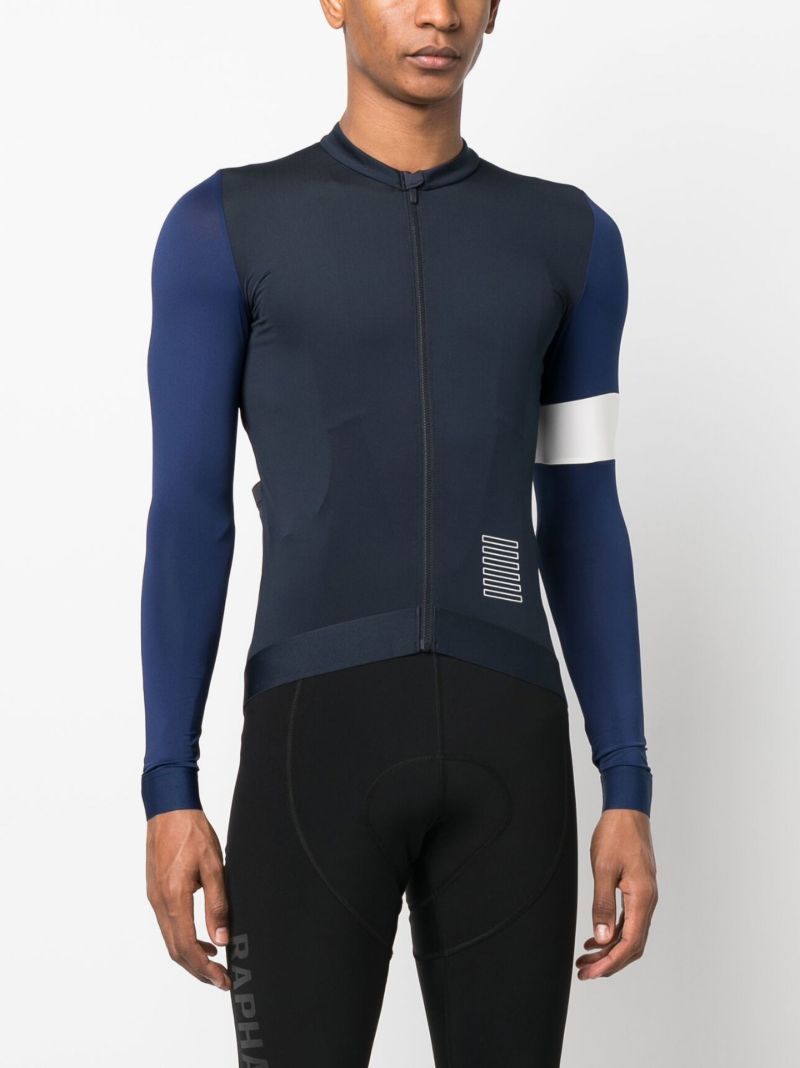 Blue Pro Team Long Sleeve Training Jersey