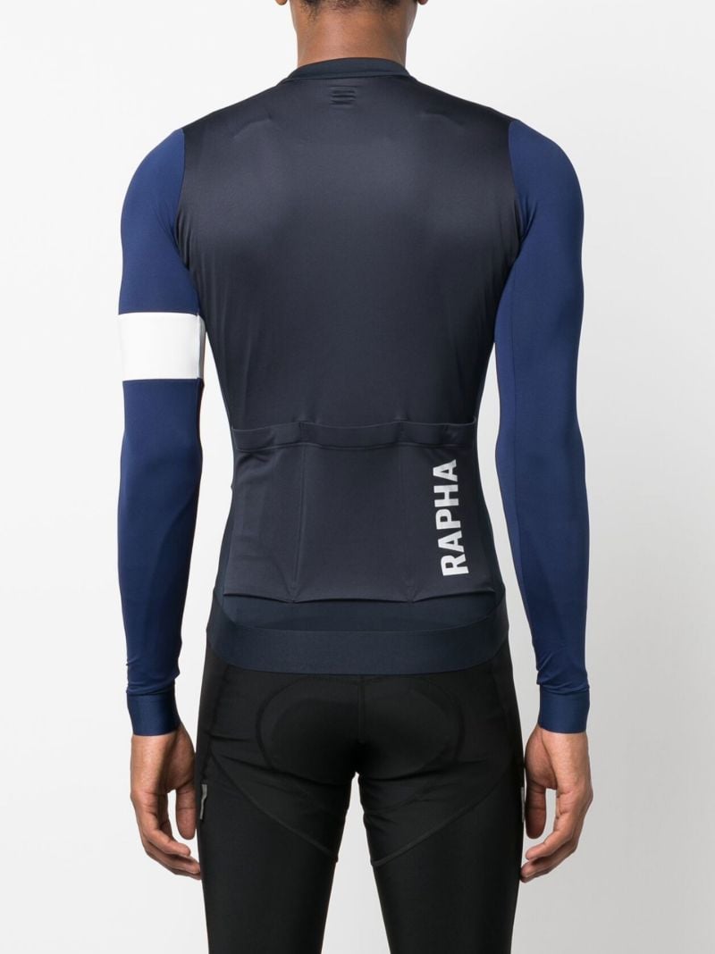 Blue Pro Team Long Sleeve Training Jersey