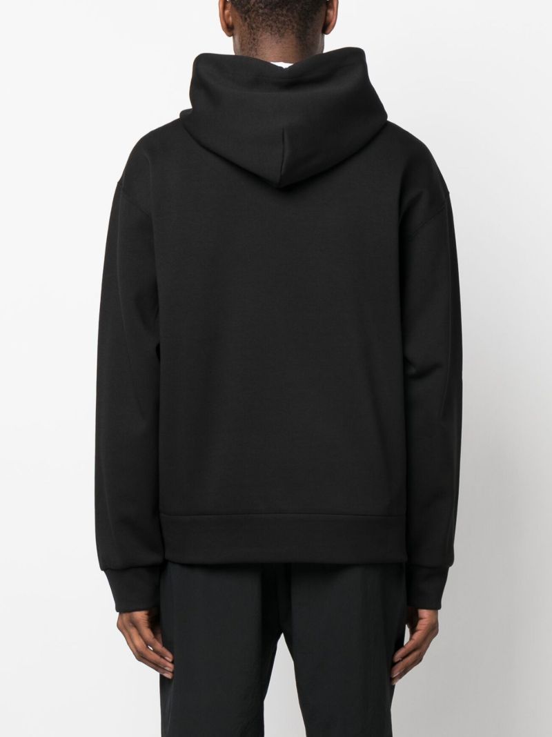Black Bee Embroidered Hoodie