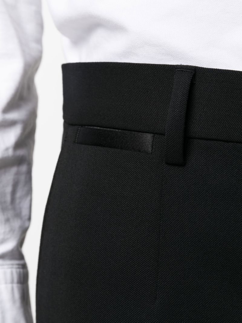 Black Three-piece Wool Suit