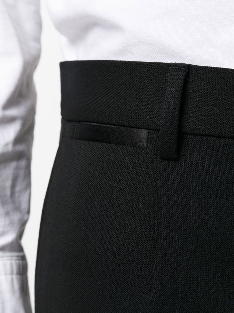 Black Three-piece Wool Suit