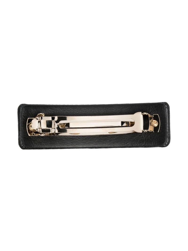 Black Vara Bow Hairclip