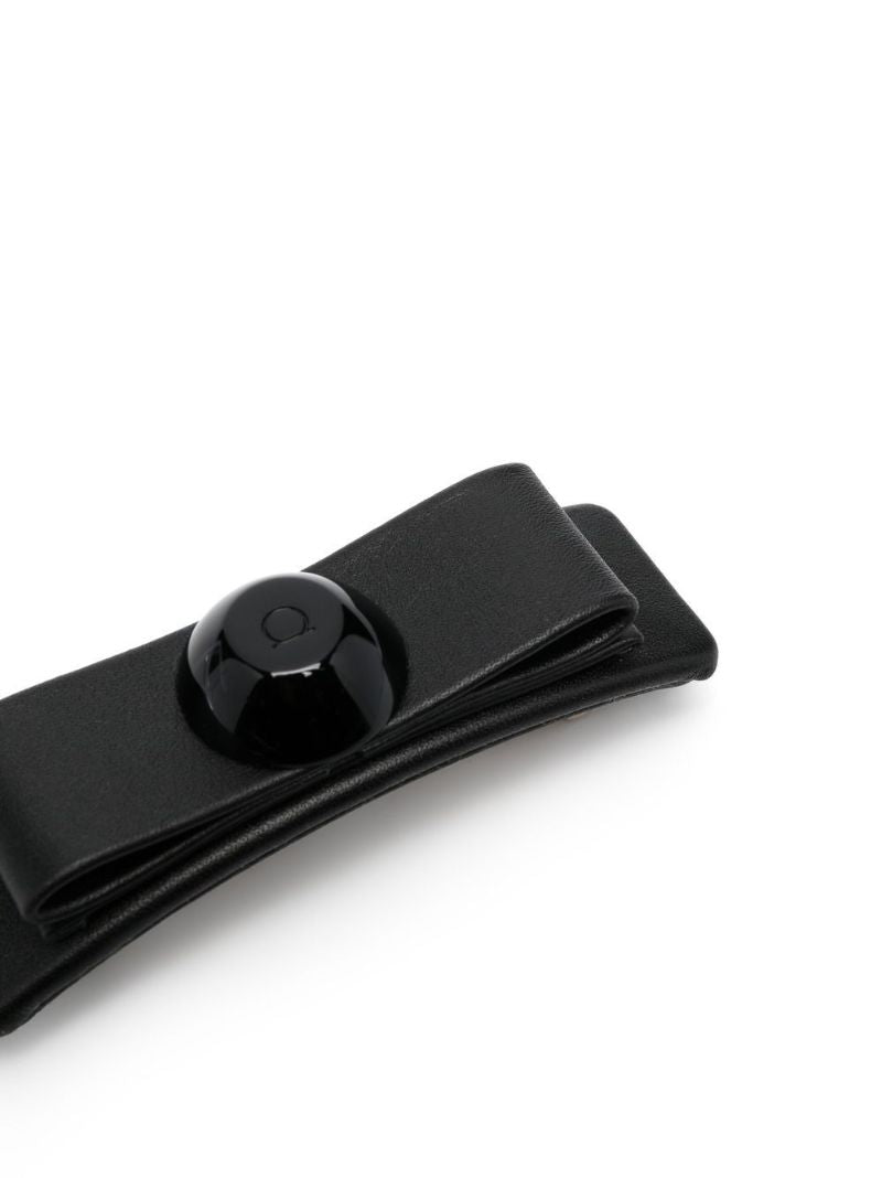 Black Vara Bow Hairclip
