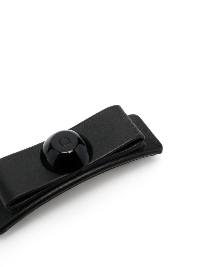 Black Vara Bow Hairclip