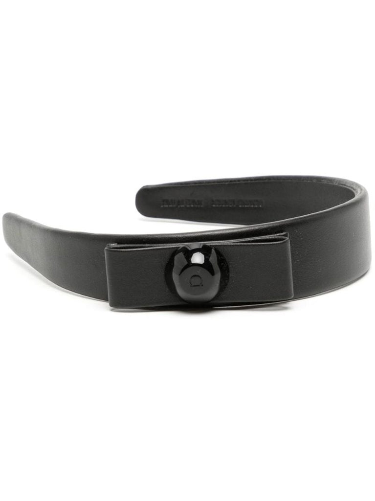 Black Vara Bow Handband