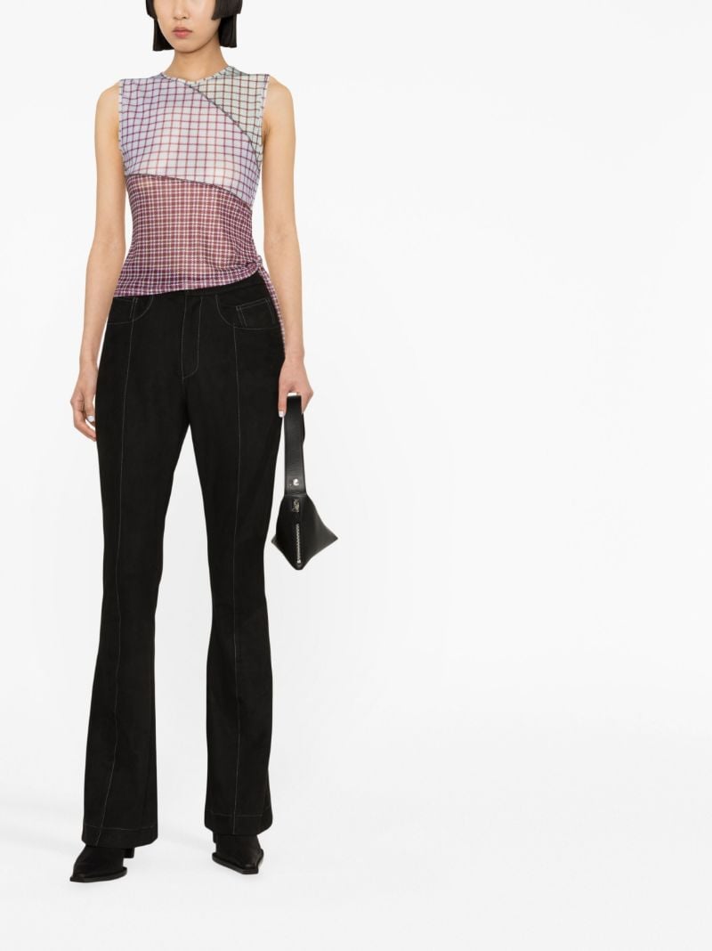 Black Renee Bootcut Trousers