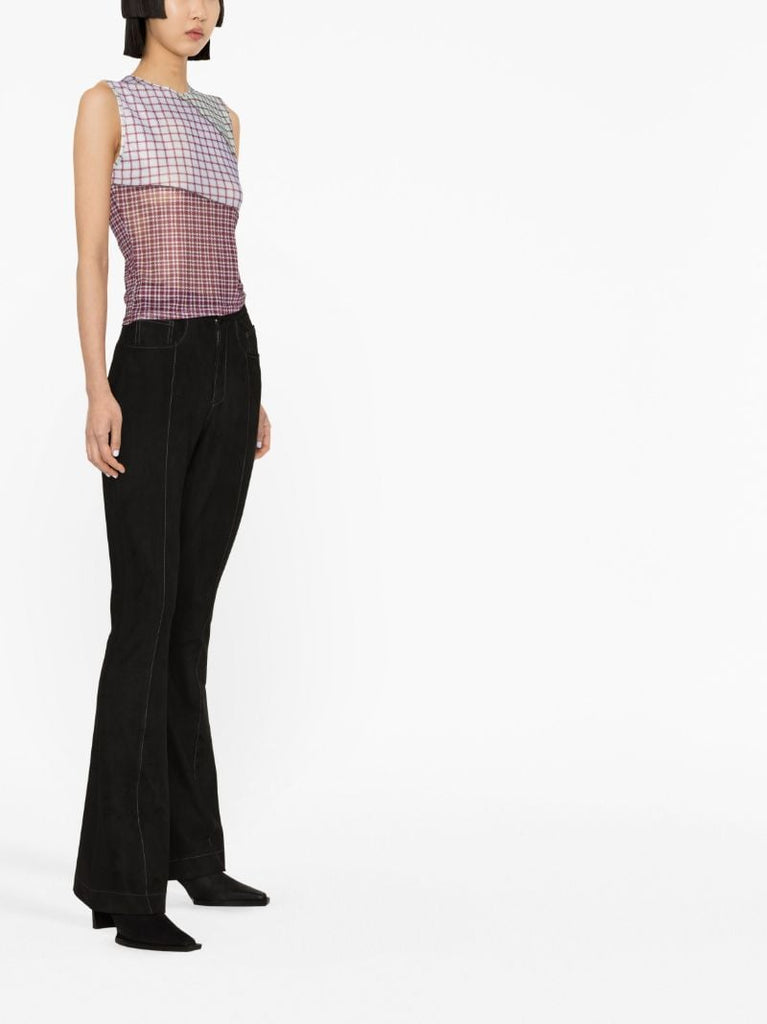 Black Renee Bootcut Trousers