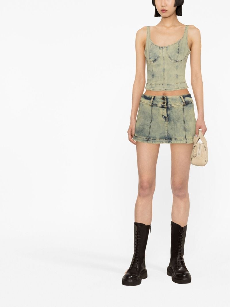 Blue Harley Denim Top