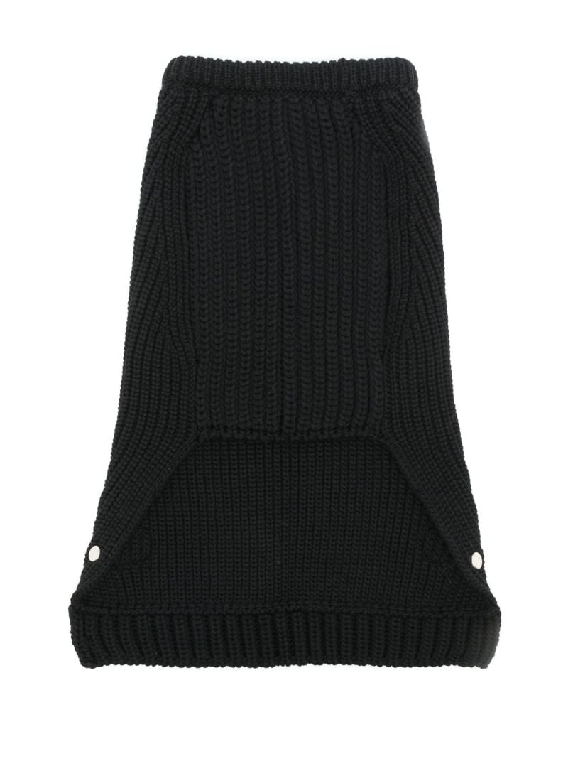 X Poldo Dog Couture Black Knitted Sweater