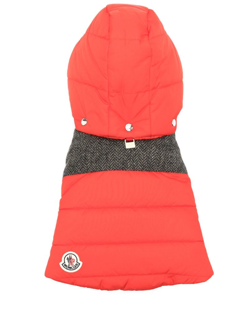 X Poldo Dog Couture Red Padded Coat