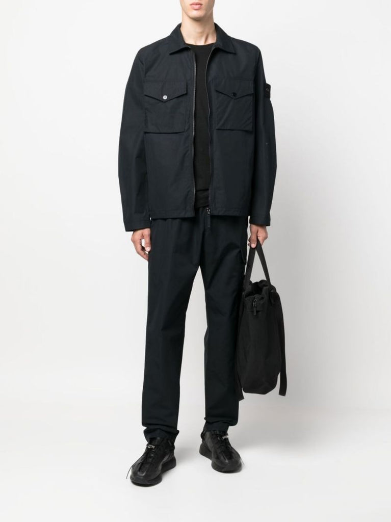 Black Ghost Piece Shirt Jacket