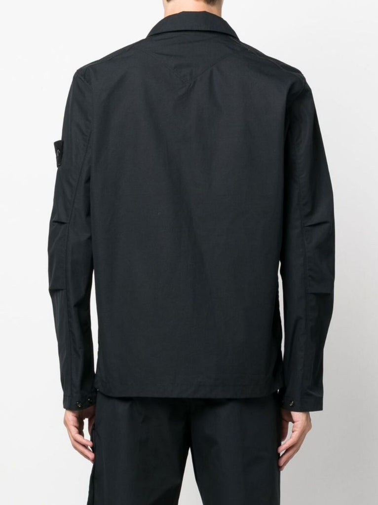 Black Ghost Piece Shirt Jacket