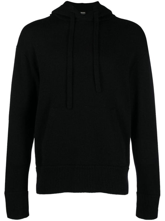 Black Oasi Cashmere Hoodie