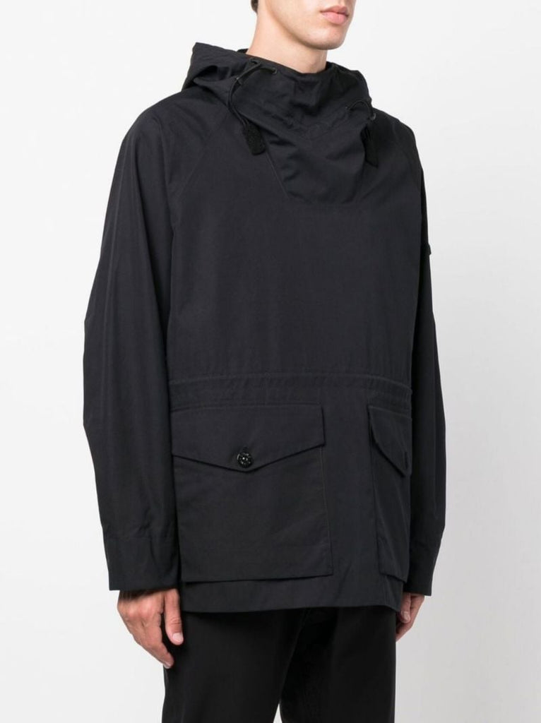 Black Ghost Piece Hooded Jacket