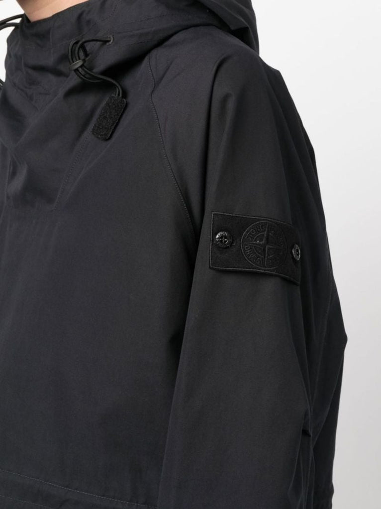 Black Ghost Piece Hooded Jacket