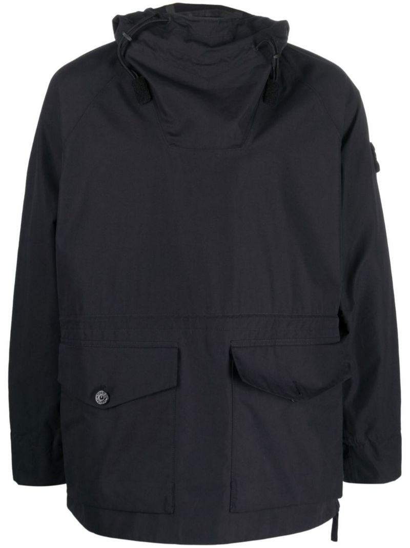 Black Ghost Piece Hooded Jacket