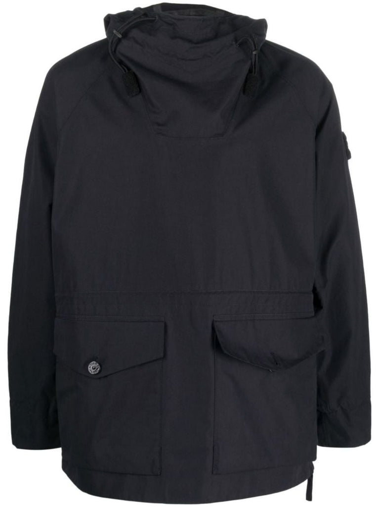 Black Ghost Piece Hooded Jacket