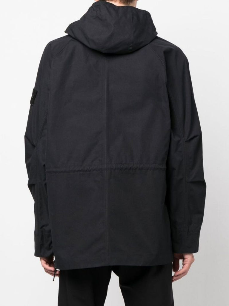 Black Ghost Piece Hooded Jacket