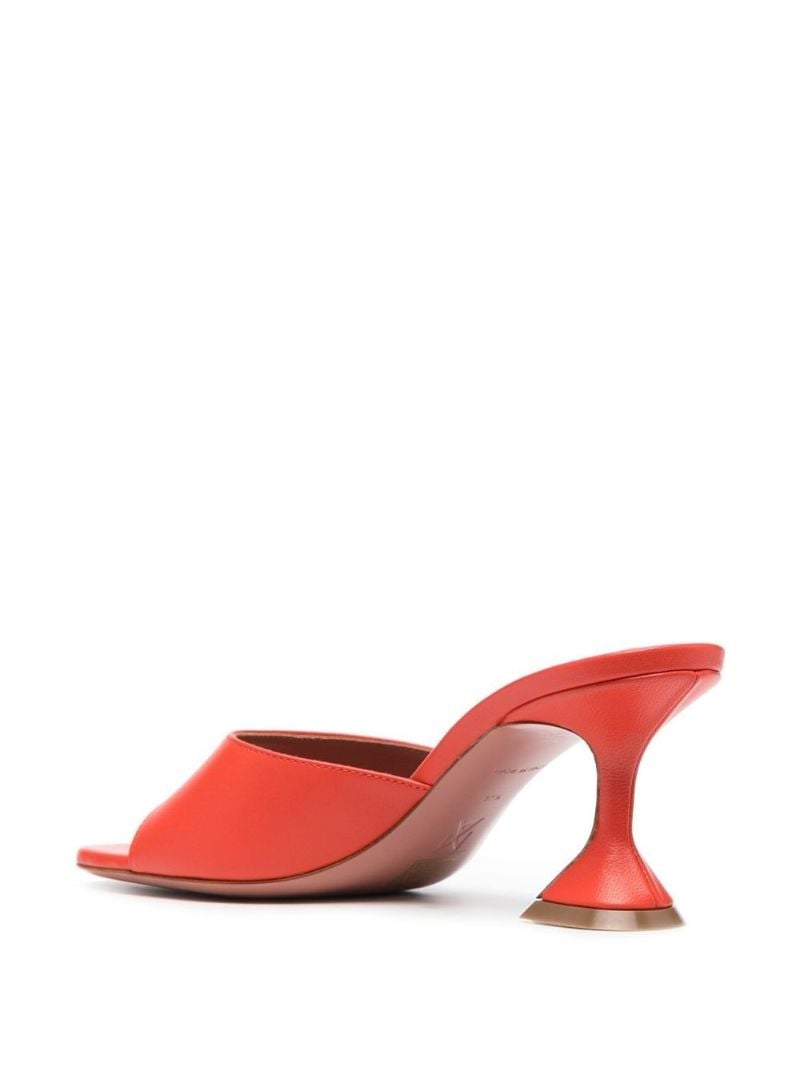 Orange Lupita Slipper 70 Leather Mules