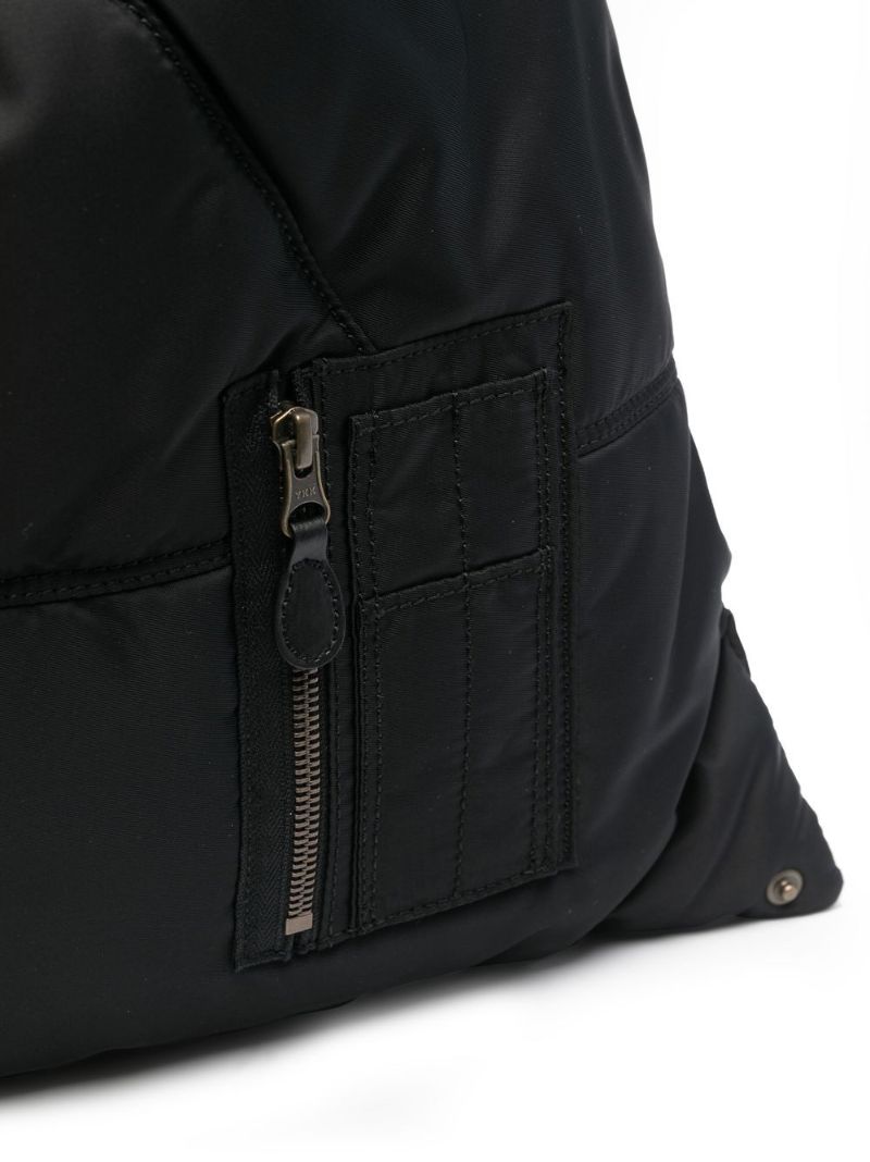 Black Japanese Padded Tote Bag