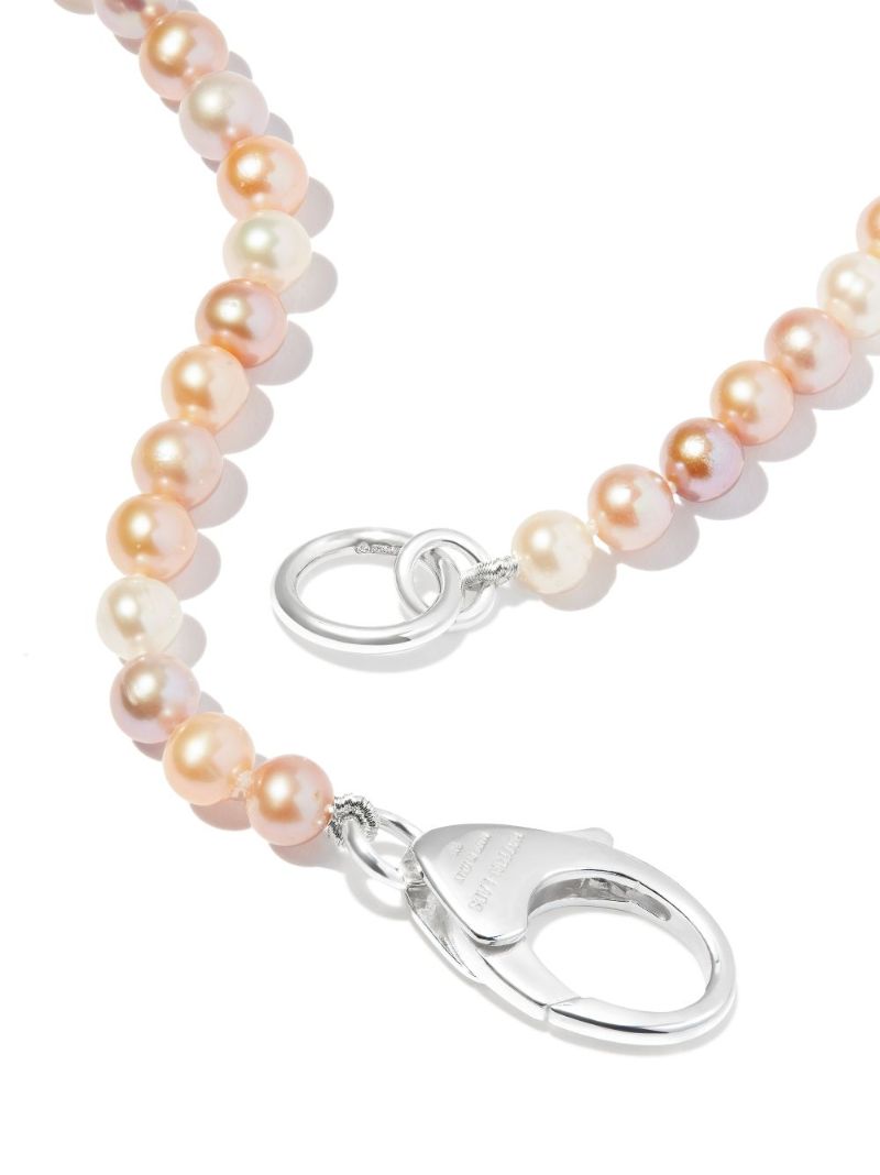 Sterling Silver Gradient Pearl Necklace