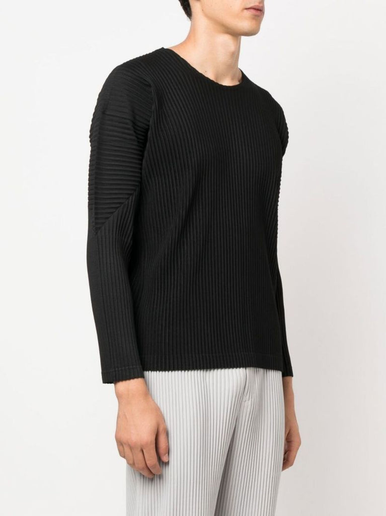 Black Basics PlissÃ_x0083_Â© T-shirt