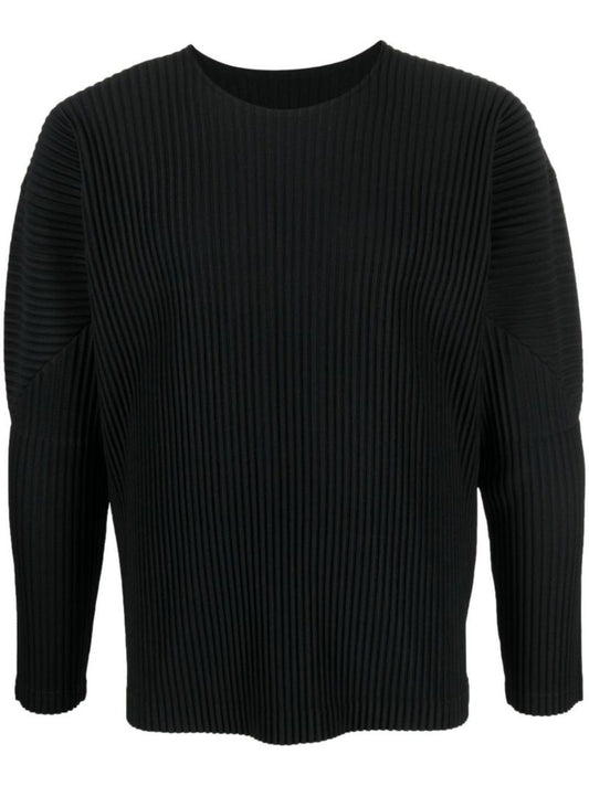 Black Basics PlissÃ_x0083_Â© T-shirt