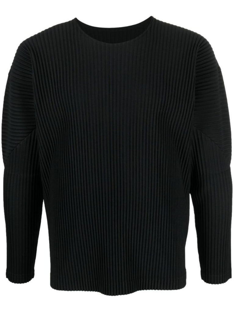 Black Basics PlissÃ_x0083_Â© T-shirt