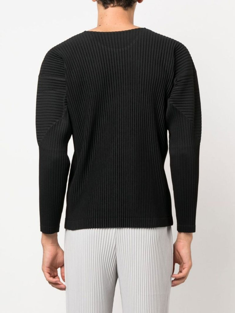 Black Basics PlissÃ_x0083_Â© T-shirt