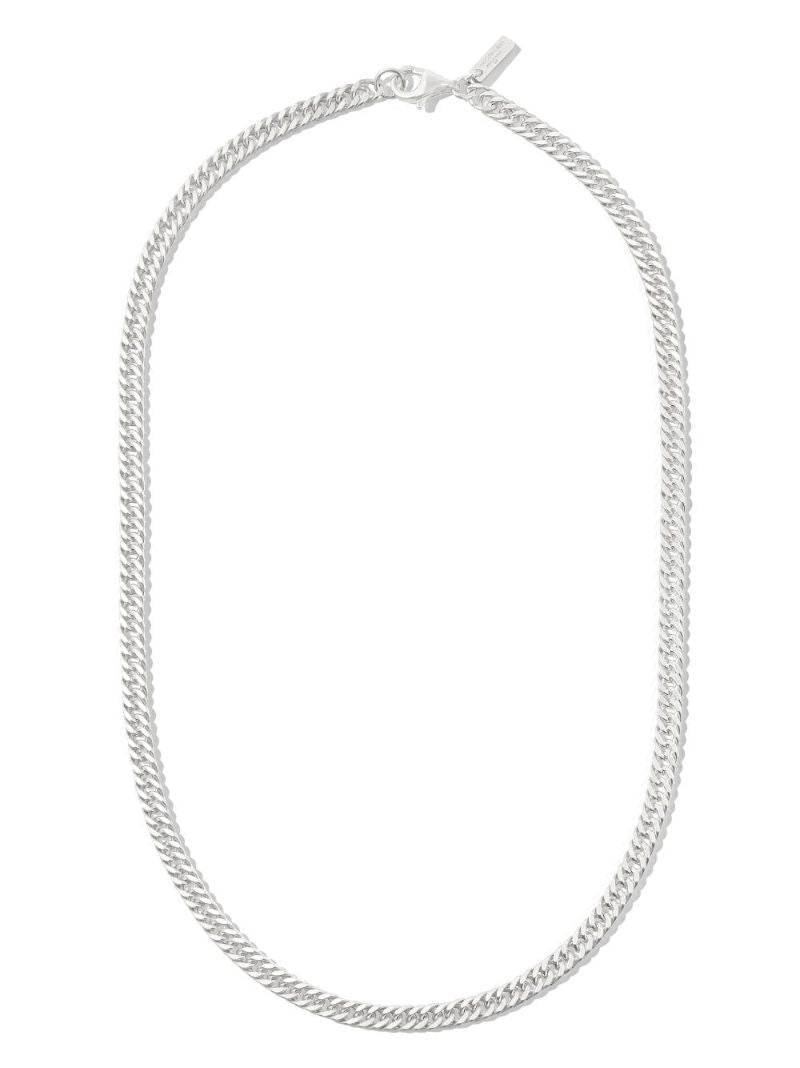 Sterling Silver Mini Cuban Chain Necklace