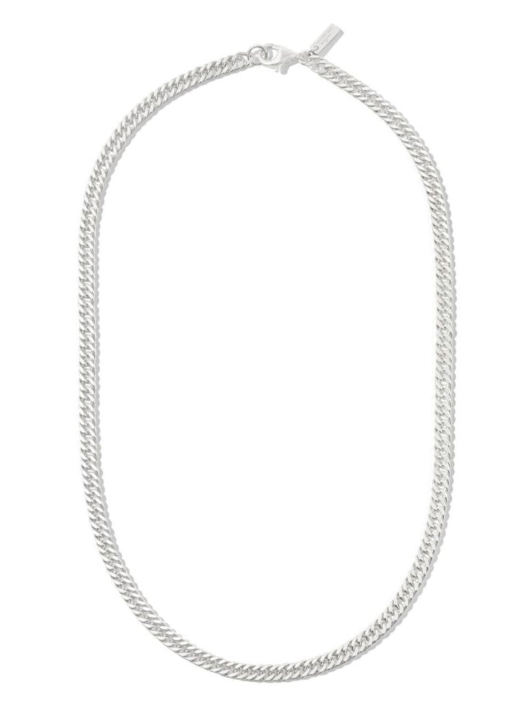 Sterling Silver Mini Cuban Chain Necklace