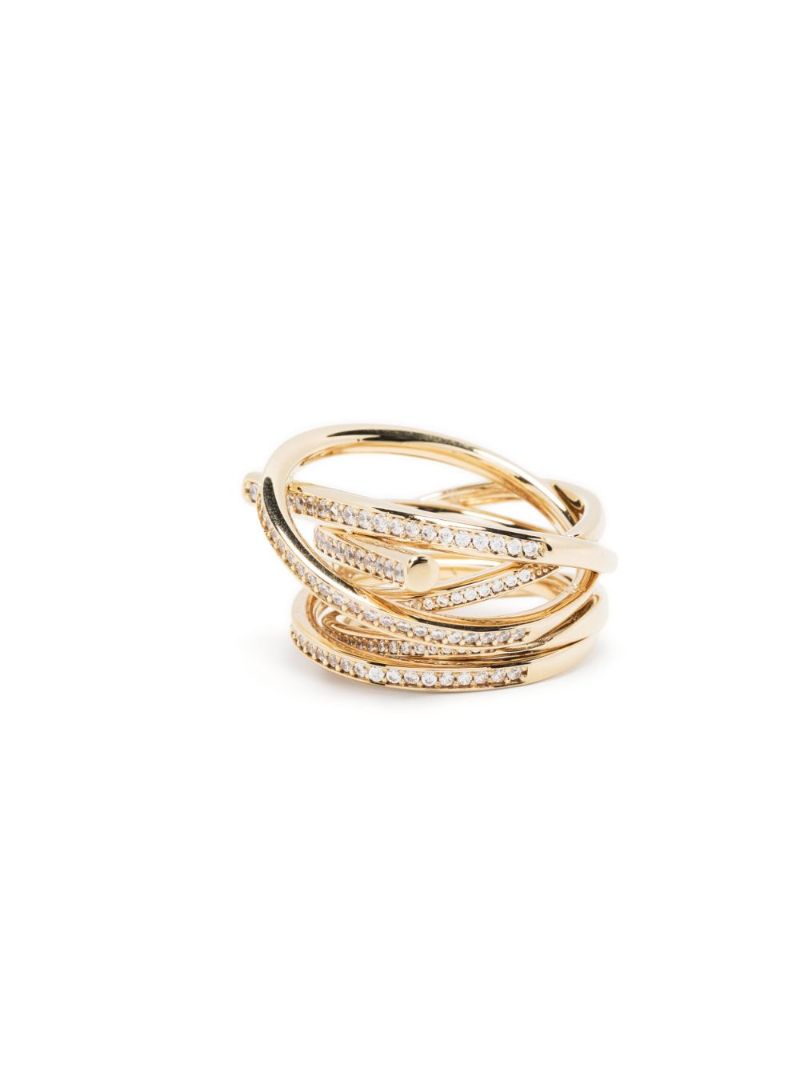 Gold Vermeil Crystal Ring