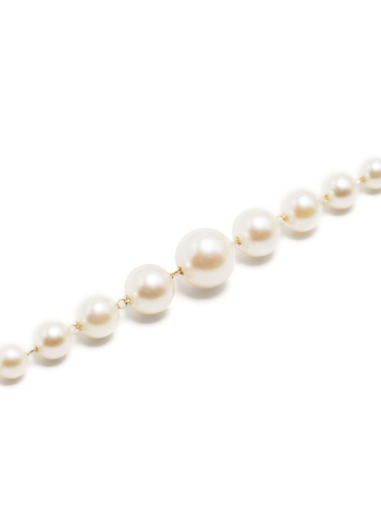 14k Yellow Gold Sea of Beauty Pearl Bracelet