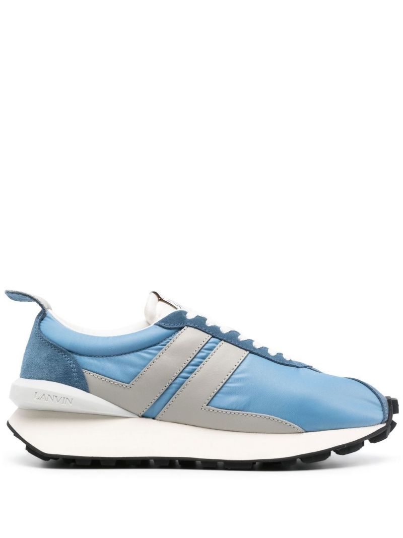 Blue Bumper Low-top Sneakers