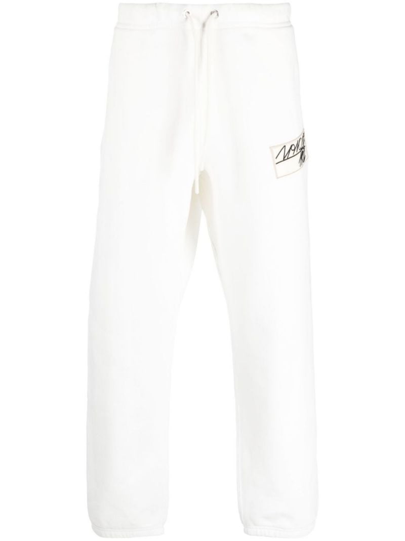 White 2 Moncler 1952 Logo Patch Track Pants