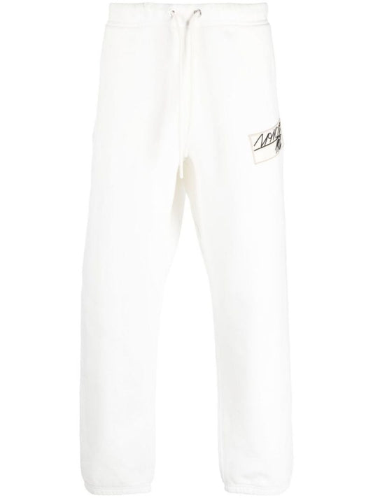 White 2 Moncler 1952 Logo Patch Track Pants
