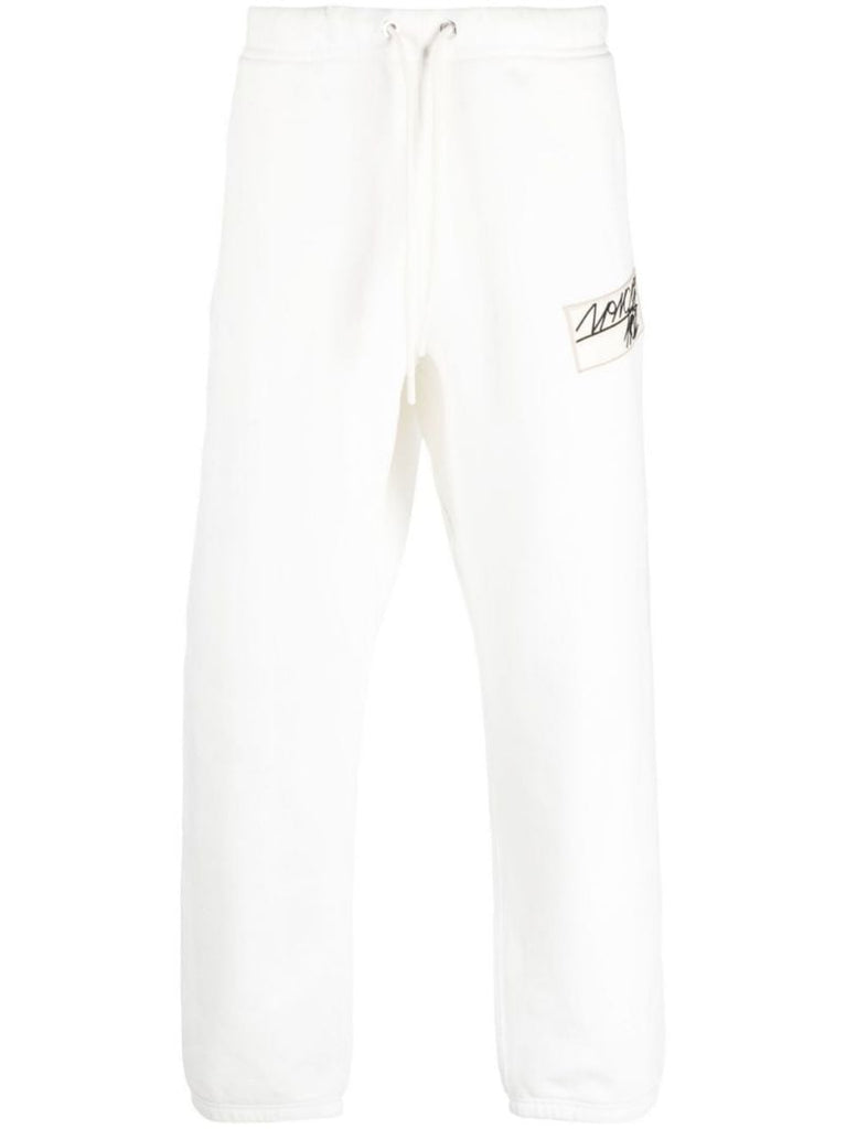 White 2 Moncler 1952 Logo Patch Track Pants