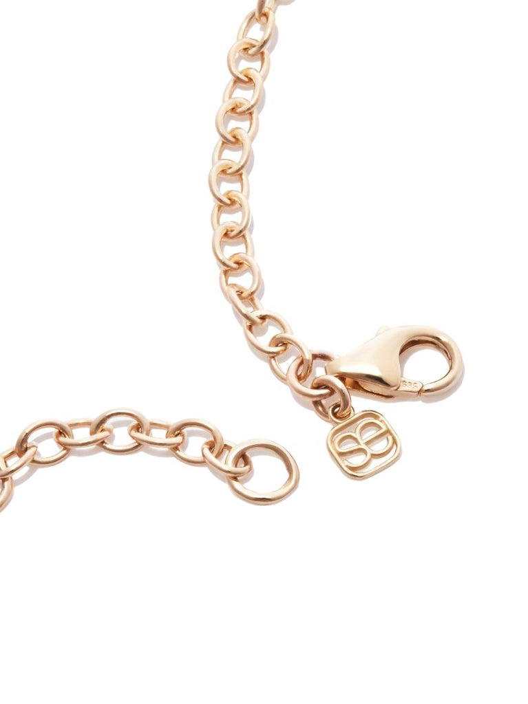 14k Yellow Gold Heart Marquis Eye Diamond Bracelet