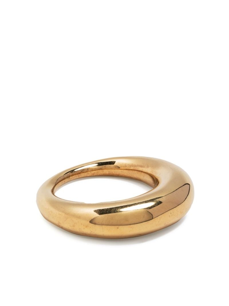 Gold Vermeil Snake Thick Ring