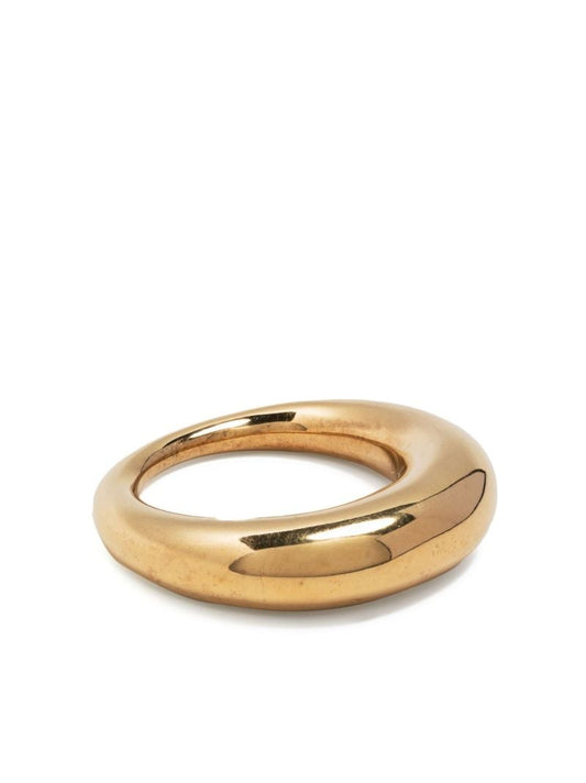Gold Vermeil Snake Thick Ring