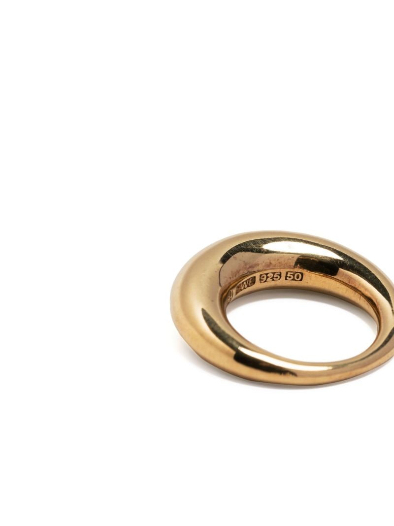 Gold Vermeil Snake Thick Ring