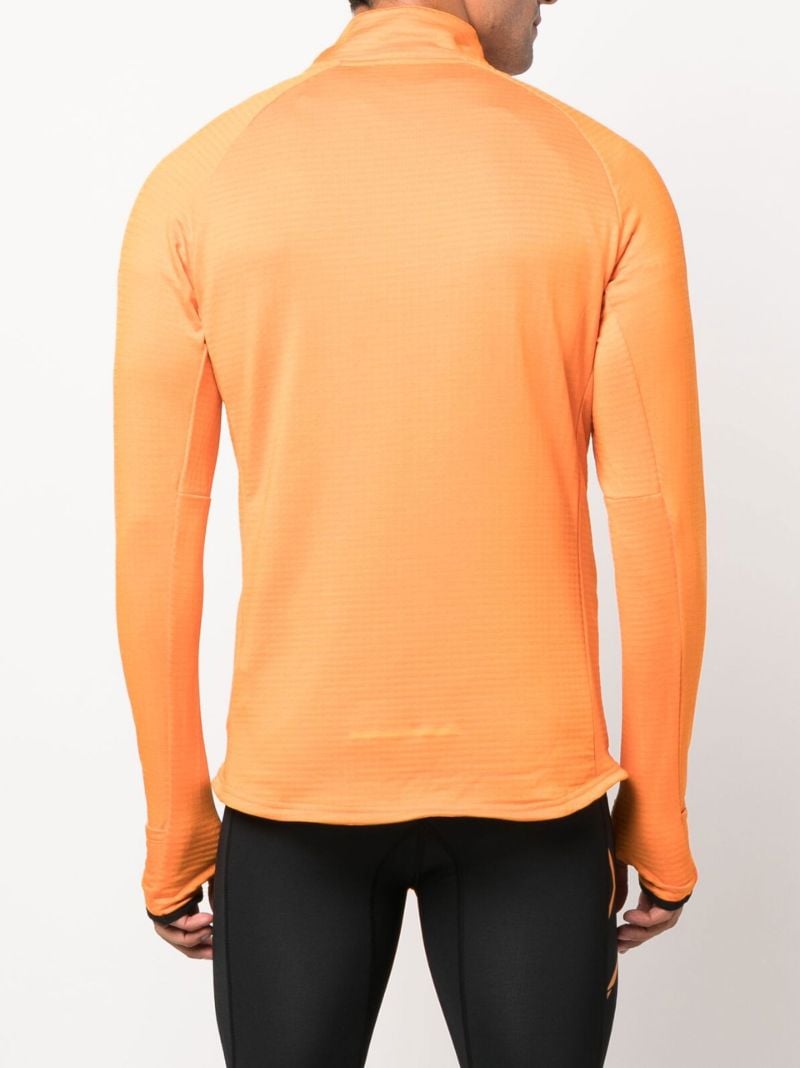Orange Ignition Quarter-zip Top